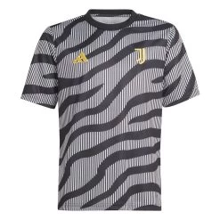 ADIDAS Juventus T-shirt D'Entraînement Avant-Match - Noir/Blanc Enfant