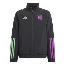 ADIDAS Bayern Munich Veste D'Entraînement Presentation Tiro 23 - Noir Enfant