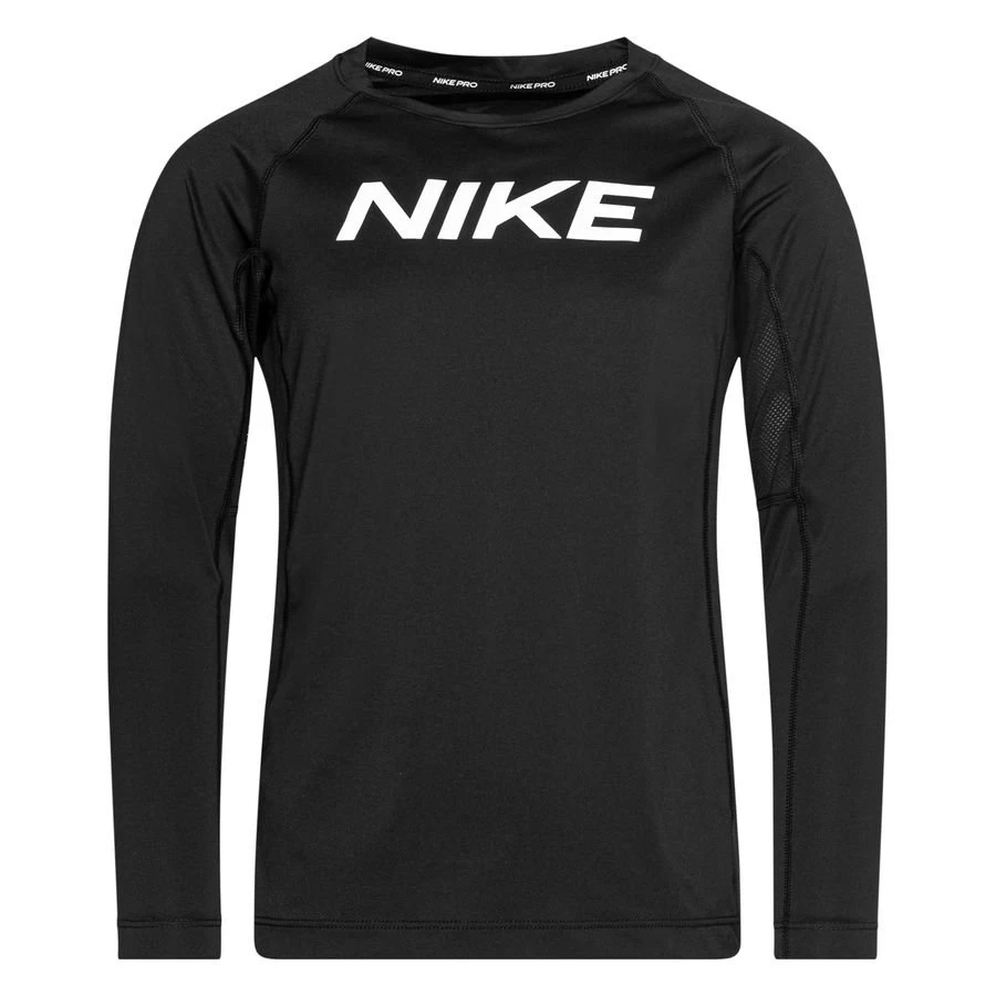 Nike Pro Maillot D'Entraînement Dri-FIT - Noir/Blanc Enfant