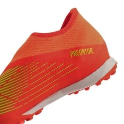 Adidas Predator Edge .3 Laceless TF Game Data - Rouge/Vert/Noir -Équipement de Football Entraînement 7f03b18bc281