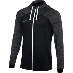 Nike Veste Dri-FIT Strike Avec Capuche - Noir Gris/Blanc